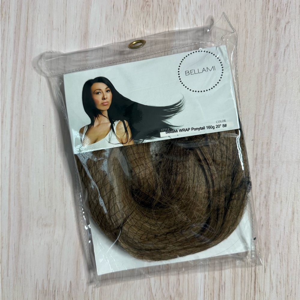 BELLAMI Wrap Ponytail - Light Brown Blend